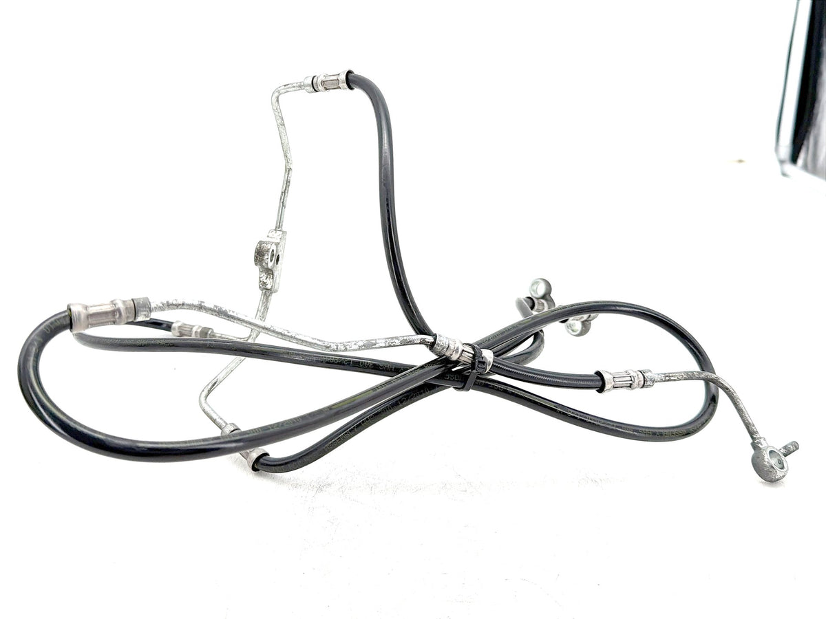 2011 Harley Electra Glide Touring Police OEM Front Brake Hose Line Pipe ABS