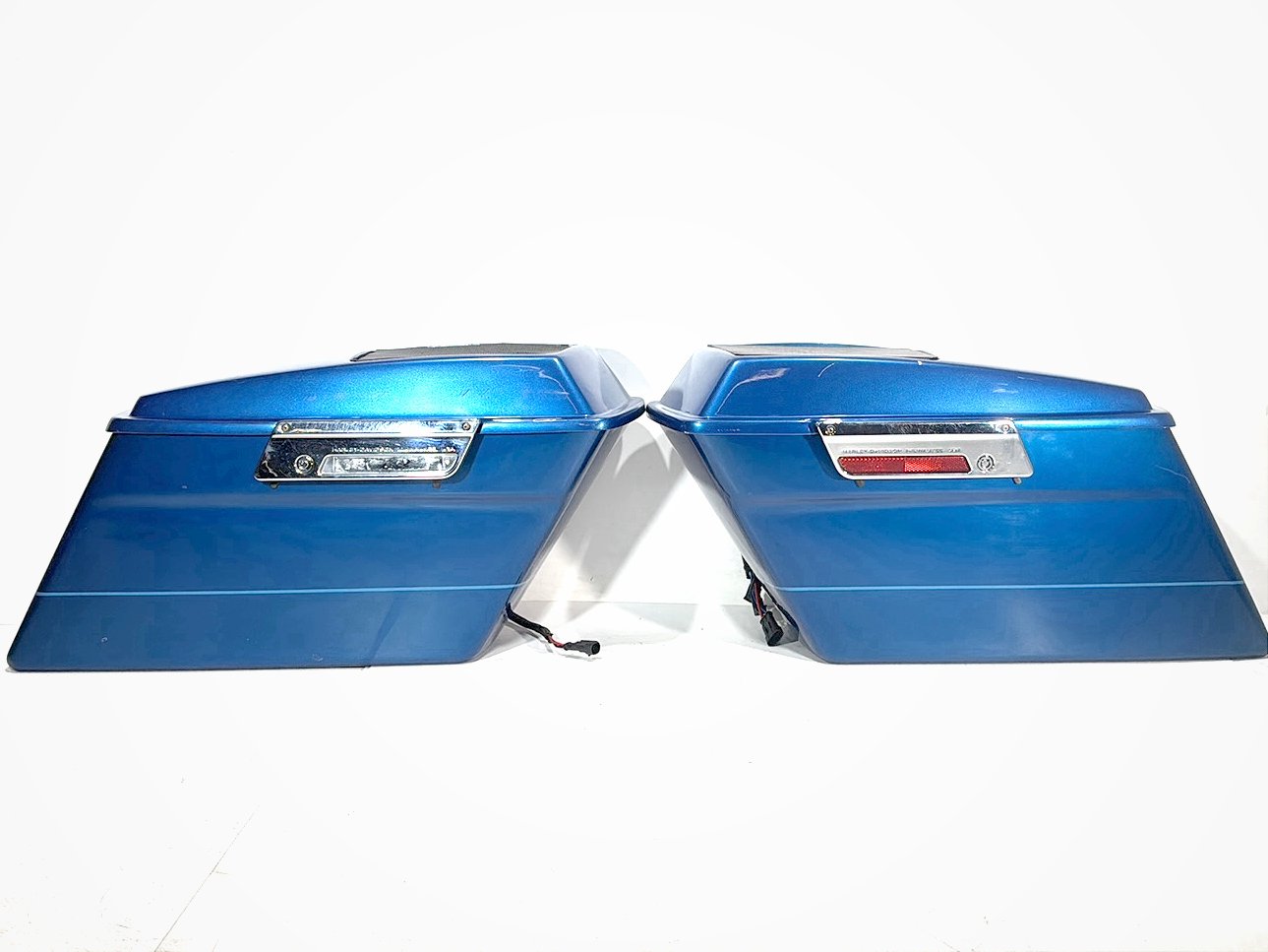 2006 Harley Electra Glide Touring Classic FLHTCI OEM Left Right Saddlebags Luggage NOKey