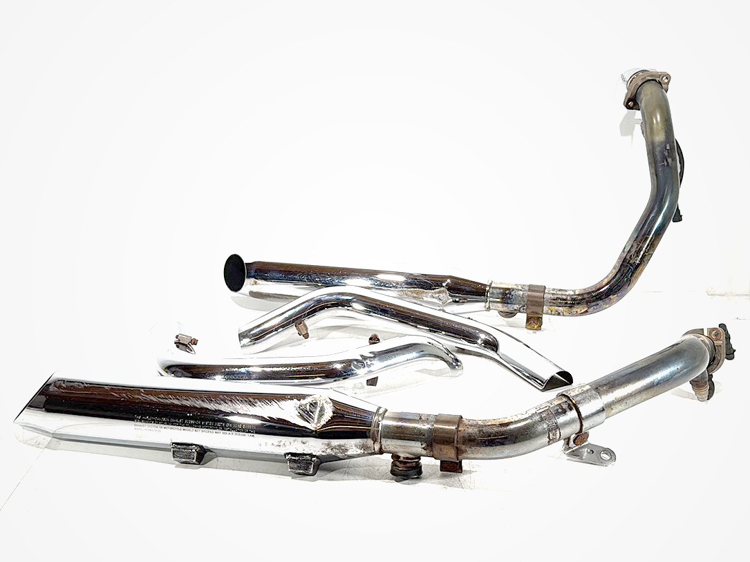 2013 Harley Forty-Eight Sportster 1200X OEM Exhaust Header Pipes Muffler