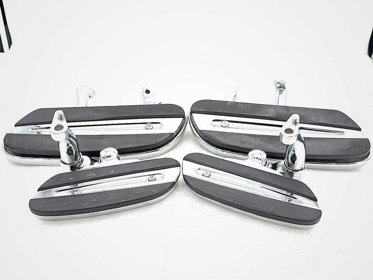 13 Harley Electra Glide Touring CVO Left Right Driver Pass Floorboard Foot Rest
