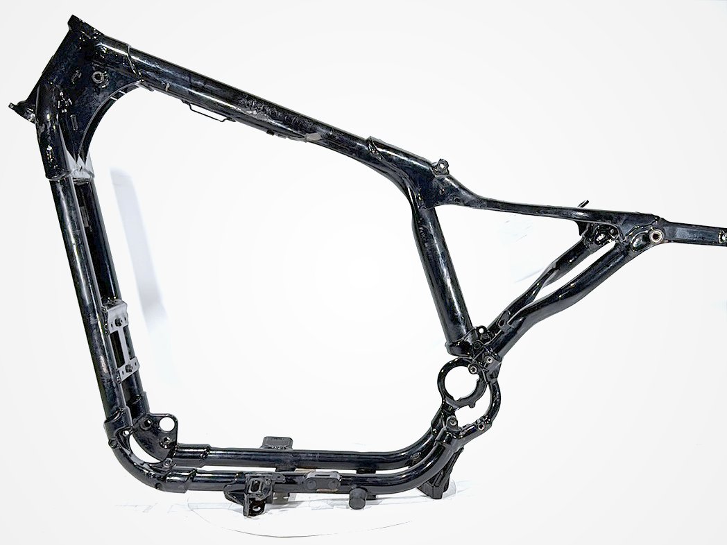 2009 Harley Sportster XL1200C 1200 Custom OEM Body Main Frame Chassis SLVG