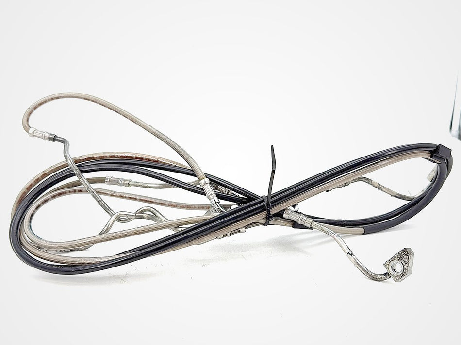 2014 Harley Electra Glide Touring Screamin Eagle Front Brake Hose Line Pipe ABS