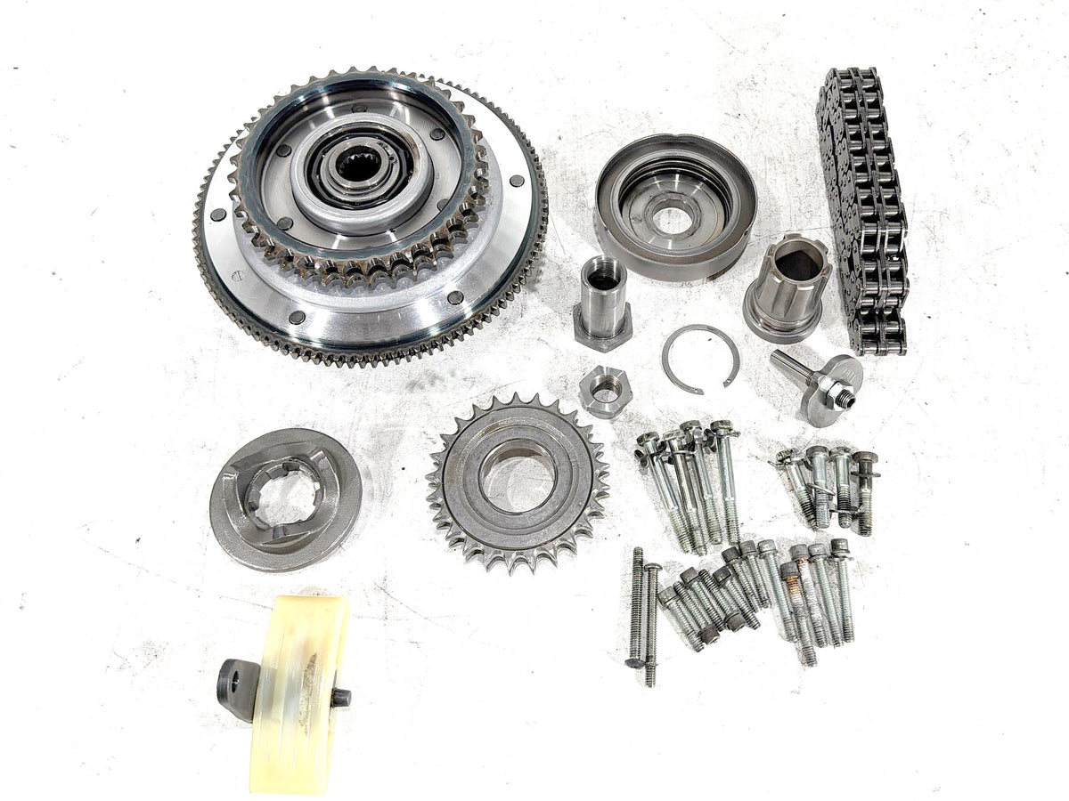 2001 Harley Fat Boy Softail FLSTFI OEM Clutch Basket Chain Tensioner Kit