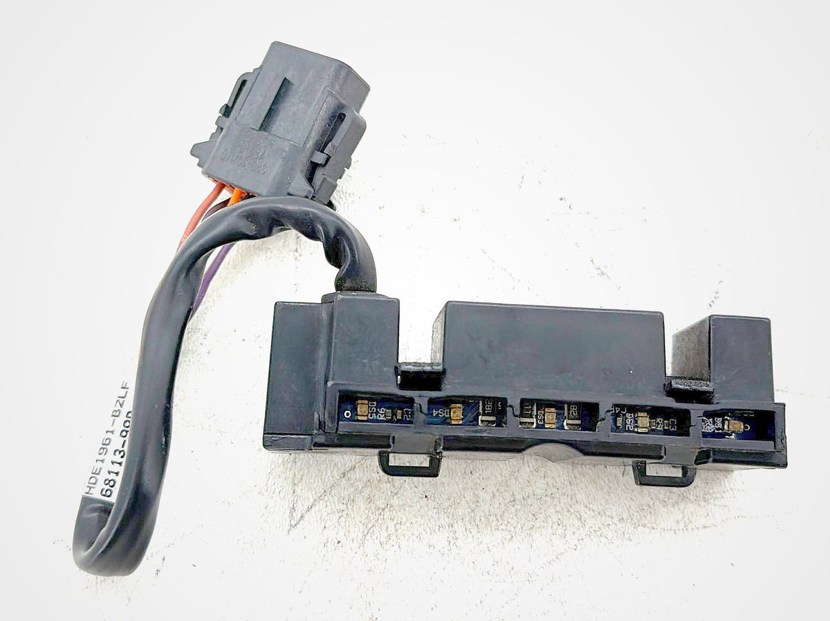 2010 Harley Road King Touring Police OEM Dash Indicator Lamp Wire Plug In