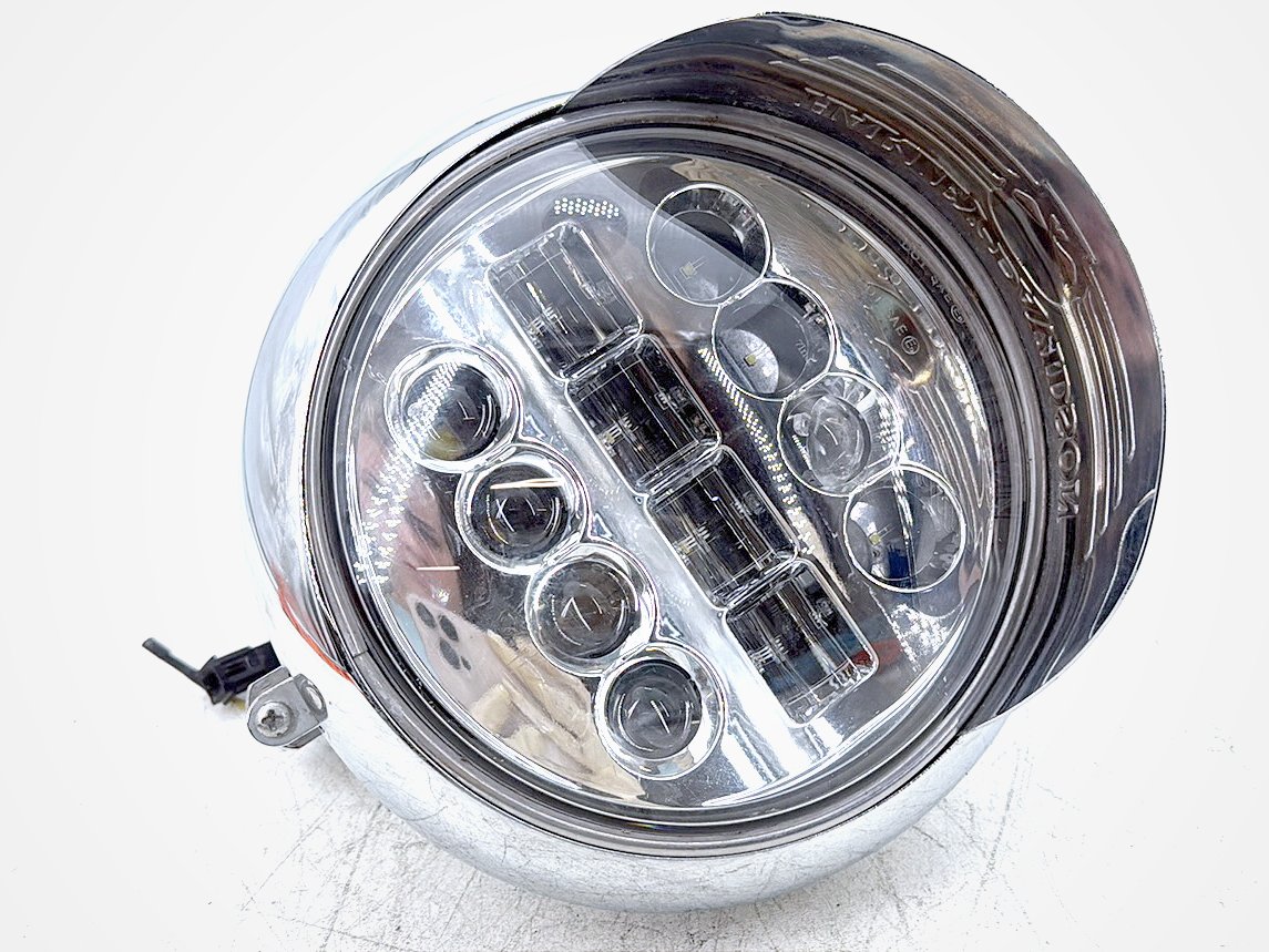 2000 Harley Softail FLSTC Heritage Classic OEM Headlight Headlamp Head Lamp Light LED