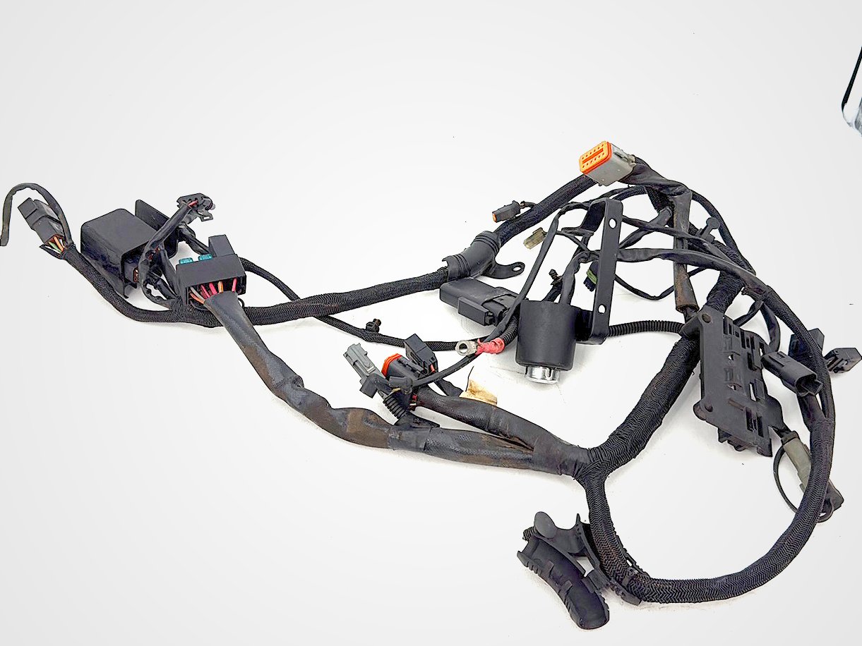 2005 Harley Sportster XL883C 883 Custom OEM Main Wire Wiring Harness Ignition Switch NOKey