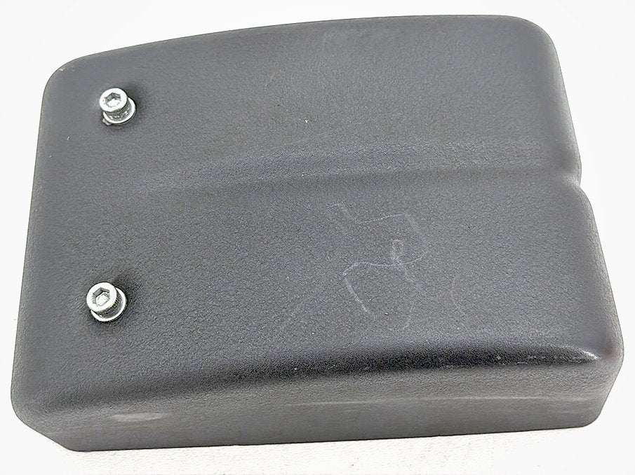 2007 Harley Dyna Street Bob Electrical Panel Bracket Carrier Caddy Black Wrinkle