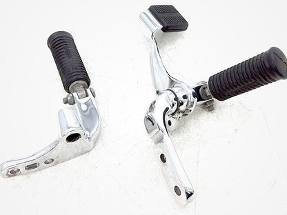 2012 Harley Dyna Super Glide Custom FXDCI OEM Left & Right Driver Step Foot Rest Pegs