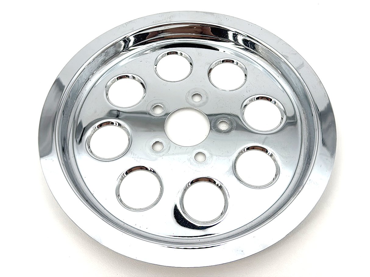 1999 - 2006 Harley-Davidson Dyna Wide Glide Rear Wheel Belt Sprocket Cover Chrome