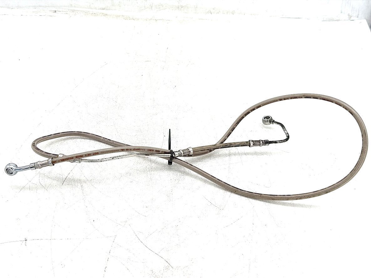 13 Harley Electra Glide Touring CVO Screamin OEM Front Brake Hose Line Pipe ABS