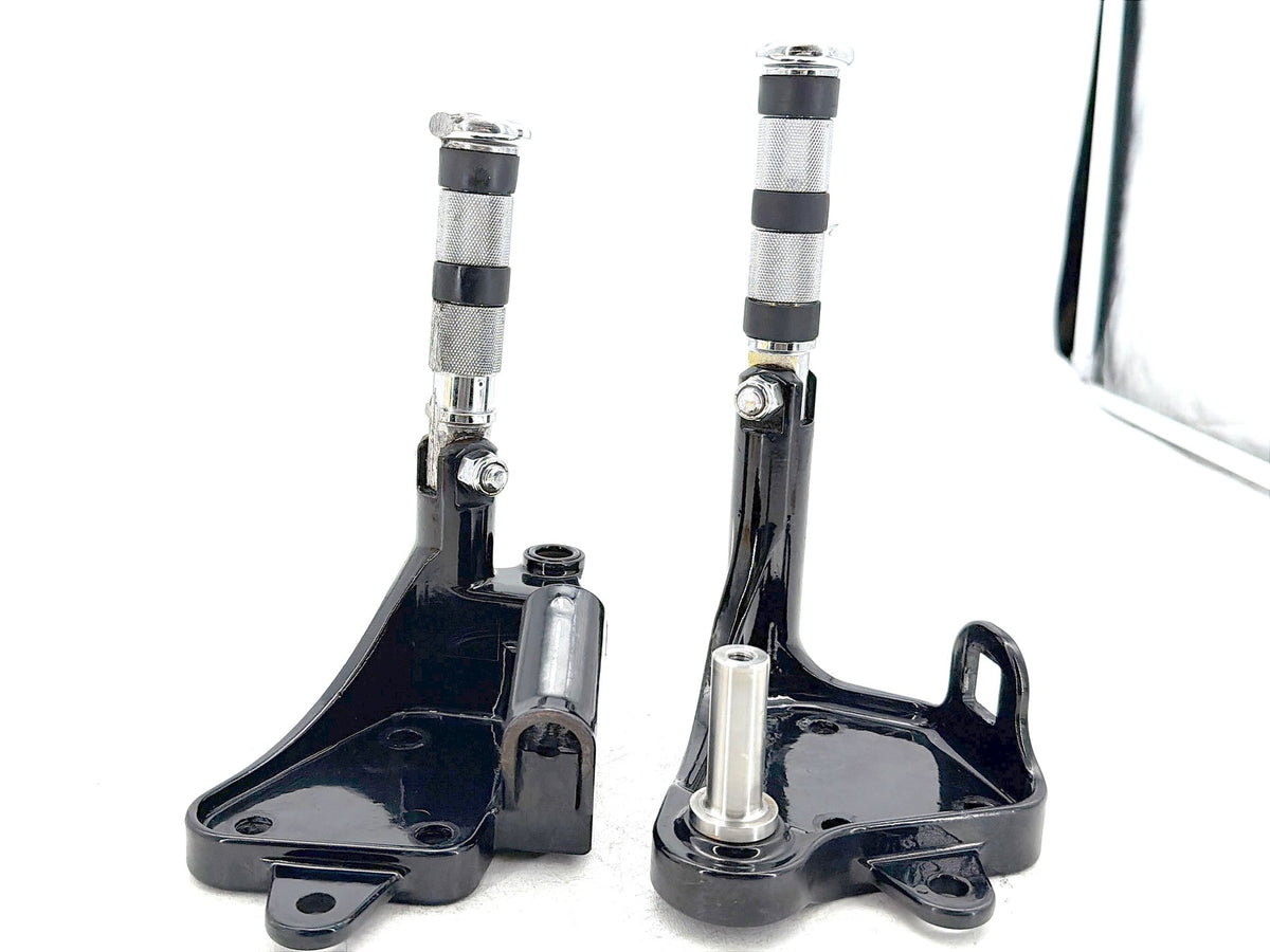 2001 Harley Softail Deuce FXSTD OEM Left & Right Driver Step Foot Rest Pegs
