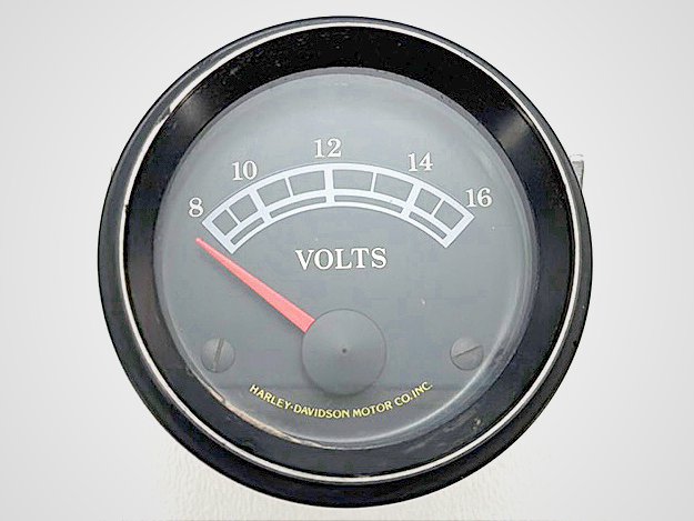 1993 Harley Electra Glide Touring FLHT OEM Battery Volt Meter Gauge