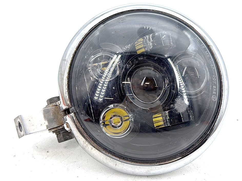 2006 Harley Dyna Super Glide Custom FXDCI OEM Headlight Headlamp Head Lamp Light LED