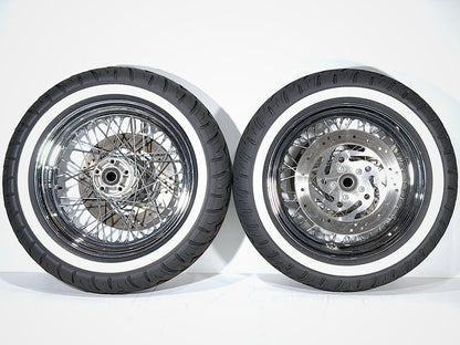 1999 - 2006 Harley-Davidson Touring Electra Glide Ultra Front Rear Wheel Rim Tire Spoked 40960-08 , 43085-97