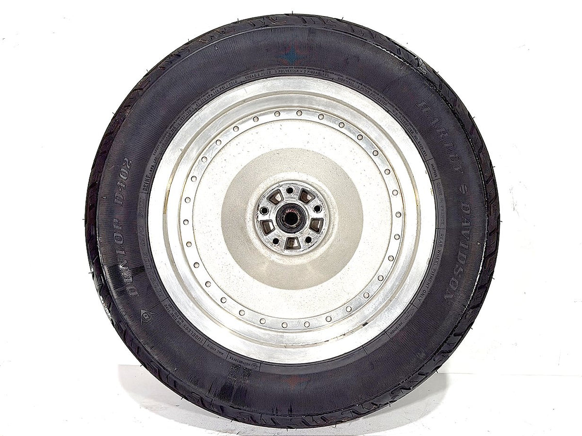 1997 Harley Softail Fat Boy FLSTF OEM Rear Wheel Rim Tire MT90B16 74H, 16"
