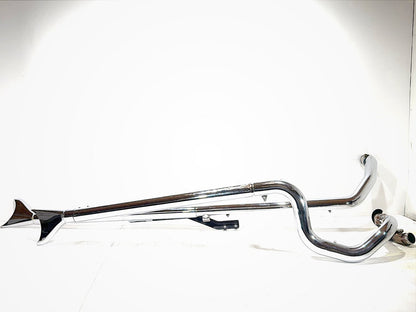 1997 Harley Softail FLSTC Heritage Classic OEM Exhaust Header Pipes Muffler