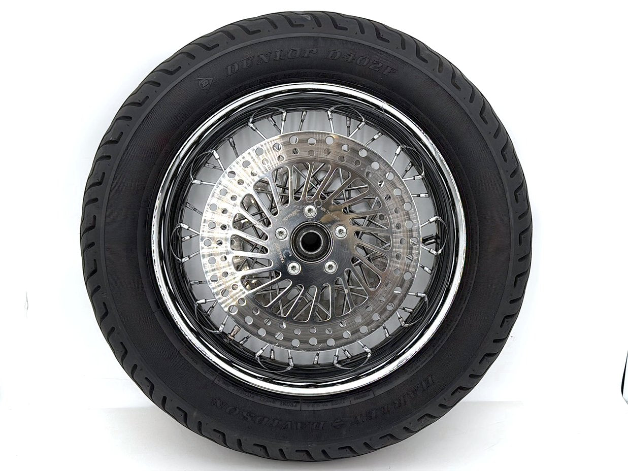 1999 - 2006 Harley-Davidson Touring Electra Glide Ultra Front Wheel Rim Tire Spoked 43440-05A