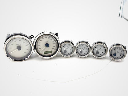 2007 Harley Street Glide Touring FLHX OEM Air Oil Volt Fuel Tacho Speedo Gauges