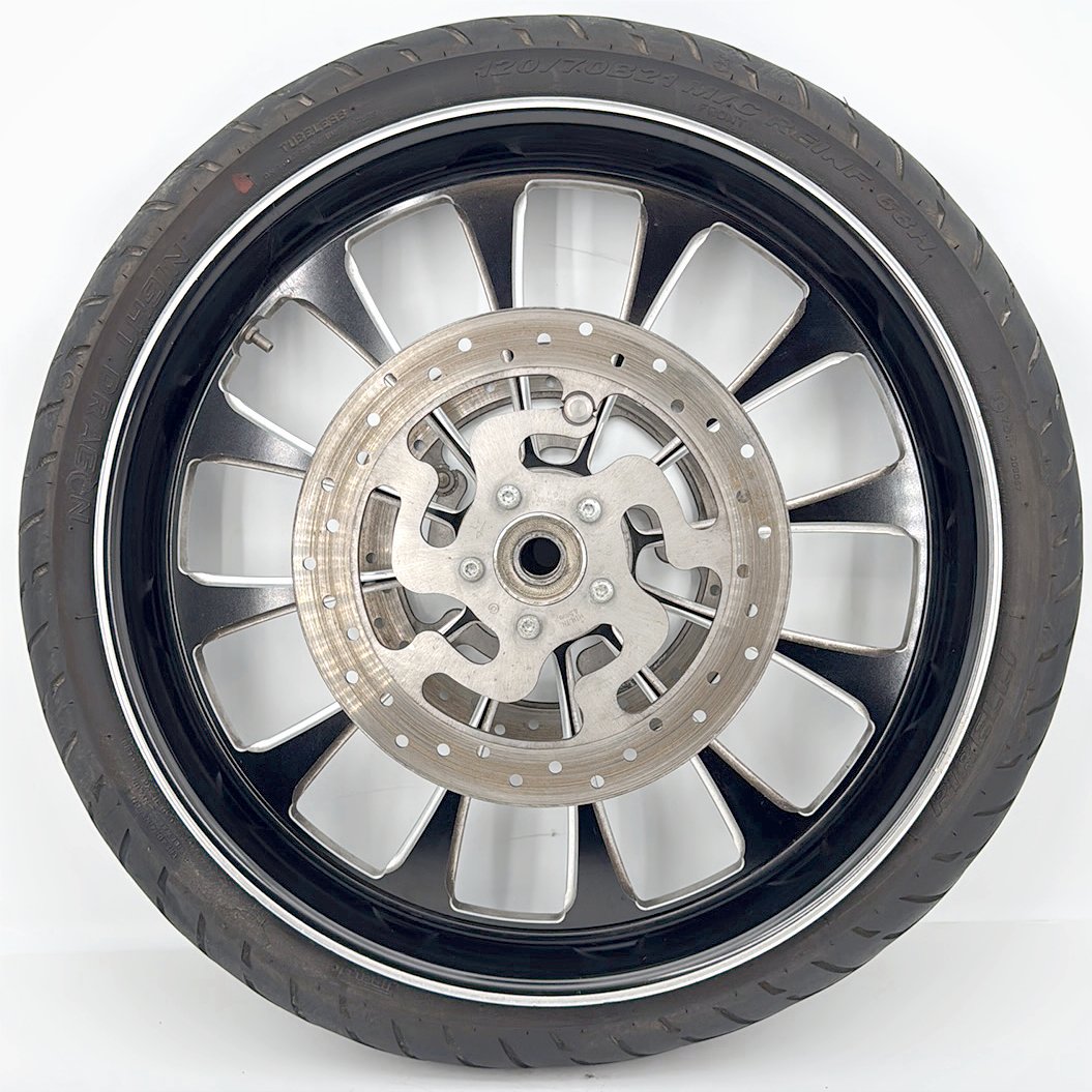 2008 - 2016 Harley-Davidson Touring Street Glide Front Wheel Rim Tire 120/70B21
