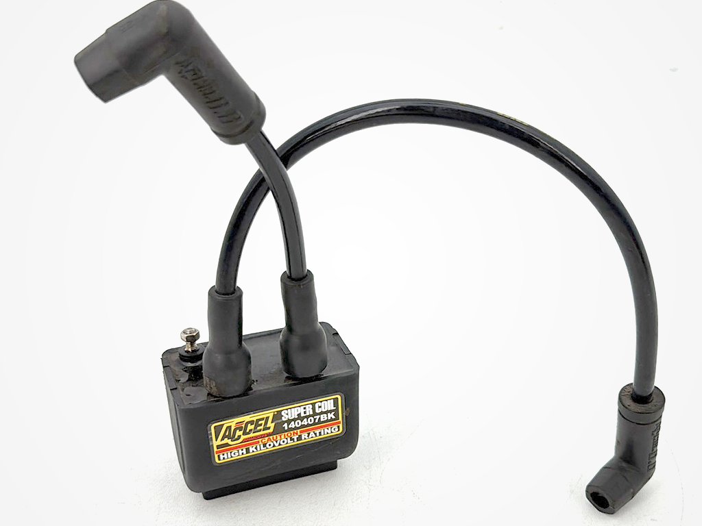 1986 - 1998 Harley-Davidson Softail Heritage Classic Ignition Coil Spark Plugs Cable ACCEL Super Coil
