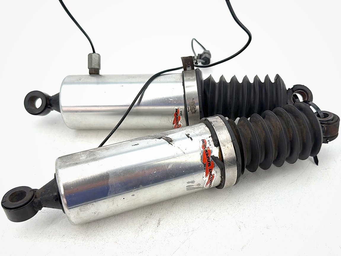 1984 - 1998 Harley-Davidson Touring Electra Glide Classic Rear Left Right Shock Absorbers Progressive Suspension