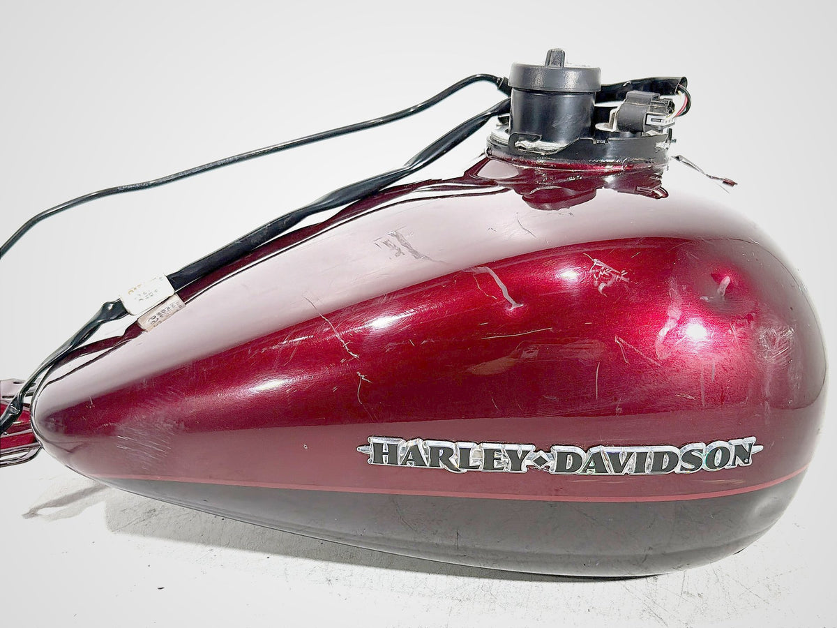 2015 Harley Electra Glide Touring OEM Fuel Gas Tank Gasoline Reservoir DENTED