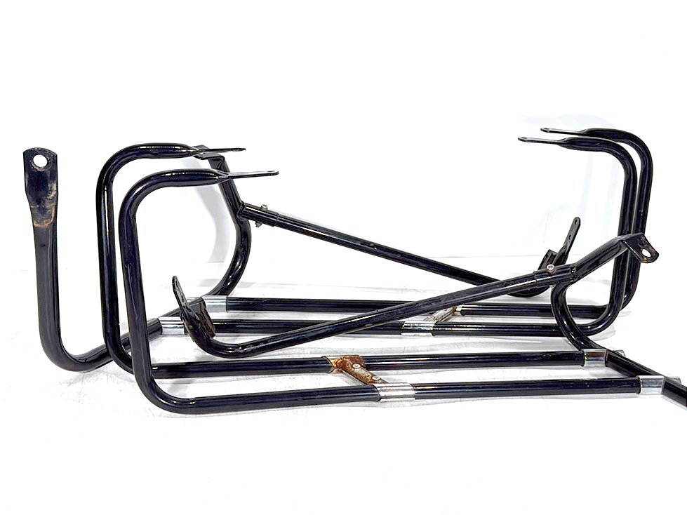 2008 Harley Touring Electra Glide OEM Rear Left Right Saddlebag Guard Rails Bar