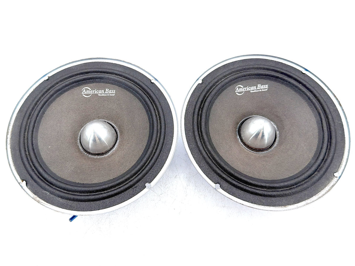 2002 Harley Electra Touring Left Right Sound Audio Speakers American Bass 6.5”