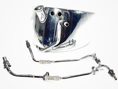 2004 Harley Softail FLSTC Heritage Classic OEM Oil Tank Reservoir Bottle Canister & Dipstick