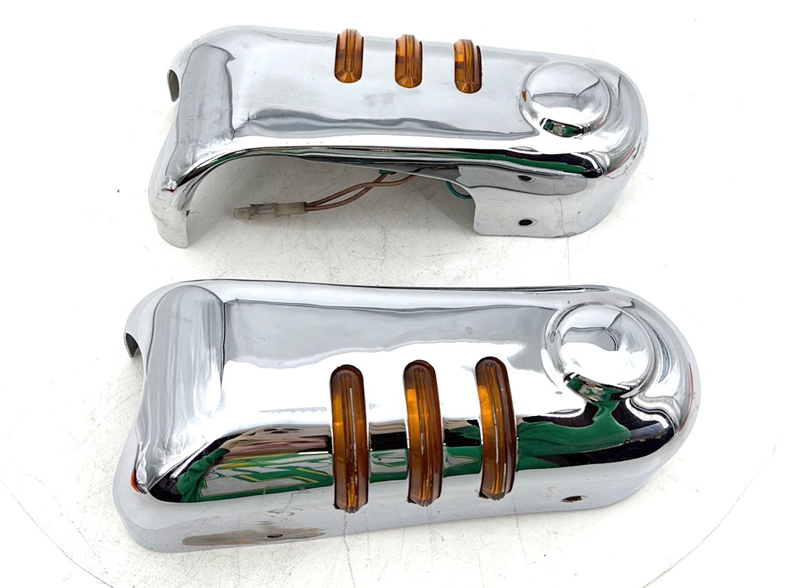 95 Harley Electra Touring Classic Front Left Right Fork Tube Slider Guard Covers