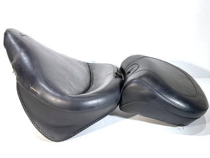 1986 - 1998 Harley-Davidson Softail Heritage Classic Passenger Rider Driver Seat Saddle MUSTANG