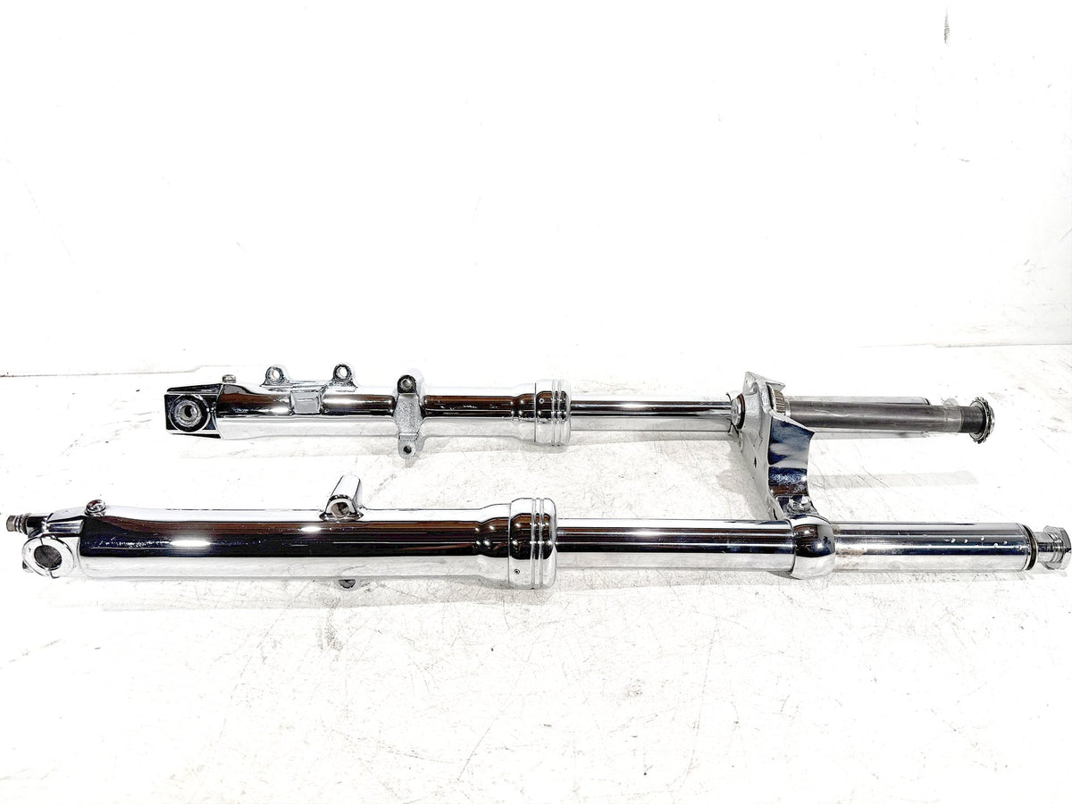 2002 Harley Dyna Wide Glide FXDWG OEM Front Left & Right Fork Legs Sliders