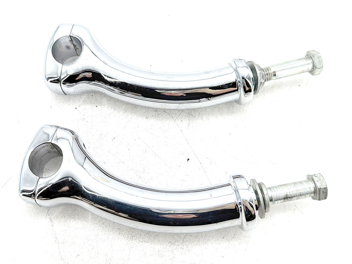 2003 Harley Softail Deuce FXSTDI OEM Front Handlebar Risers Riser