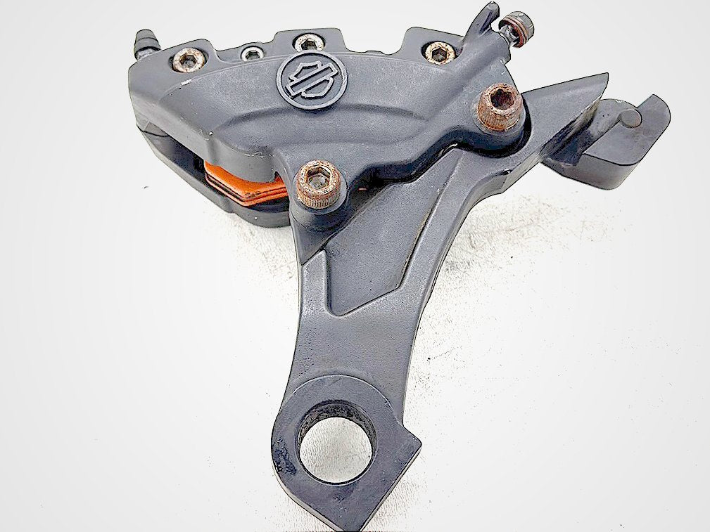 2009 Harley Road King Touring Police OEM Rear Back Brake Caliper w/ Bracket