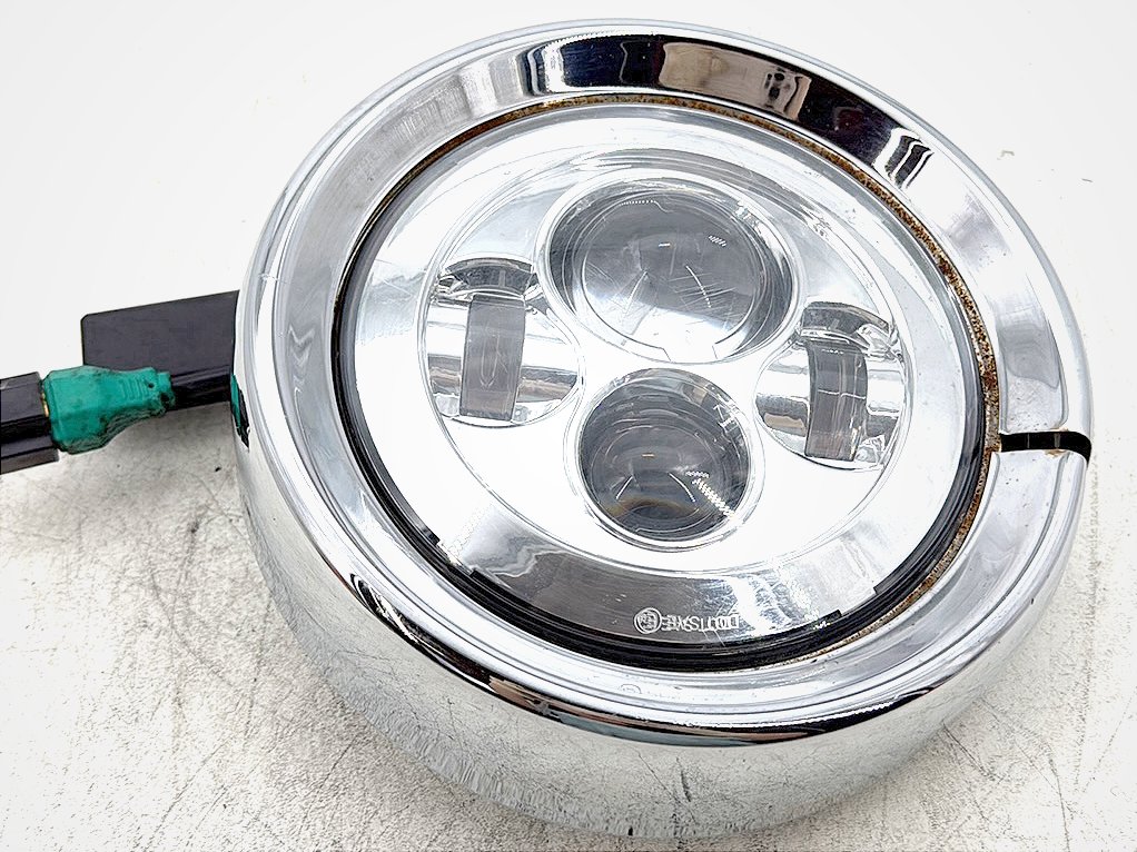 2007 Harley Touring FLHTC Electra Glide Classic OEM Headlight Headlamp Head Lamp Light LED