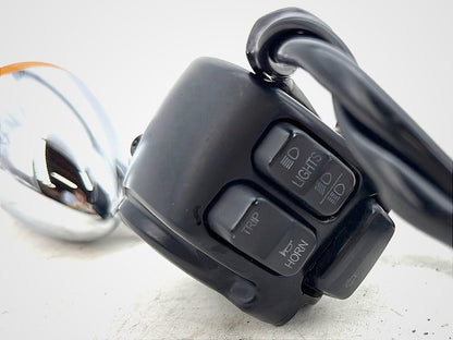 2012 Harley Dyna FXDF Fat Bob OEM Left Turn Signal Headlight Switches Controls