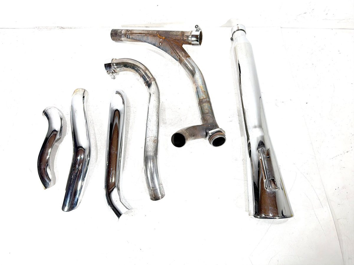 1997 Harley Road King Touring FLHR OEM Exhaust System Header Pipe w/ Muffler