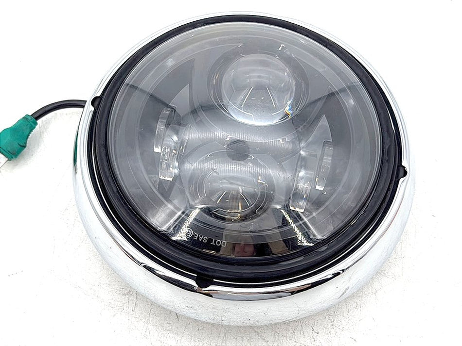 2006 Harley Electra Glide Touring Classic Headlight Headlamp Head Lamp Light LED