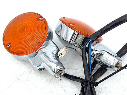 1999 - 2006 Harley-Davidson Touring Electra Glide Front Left Right Turn Signal Indicators  	68766-94