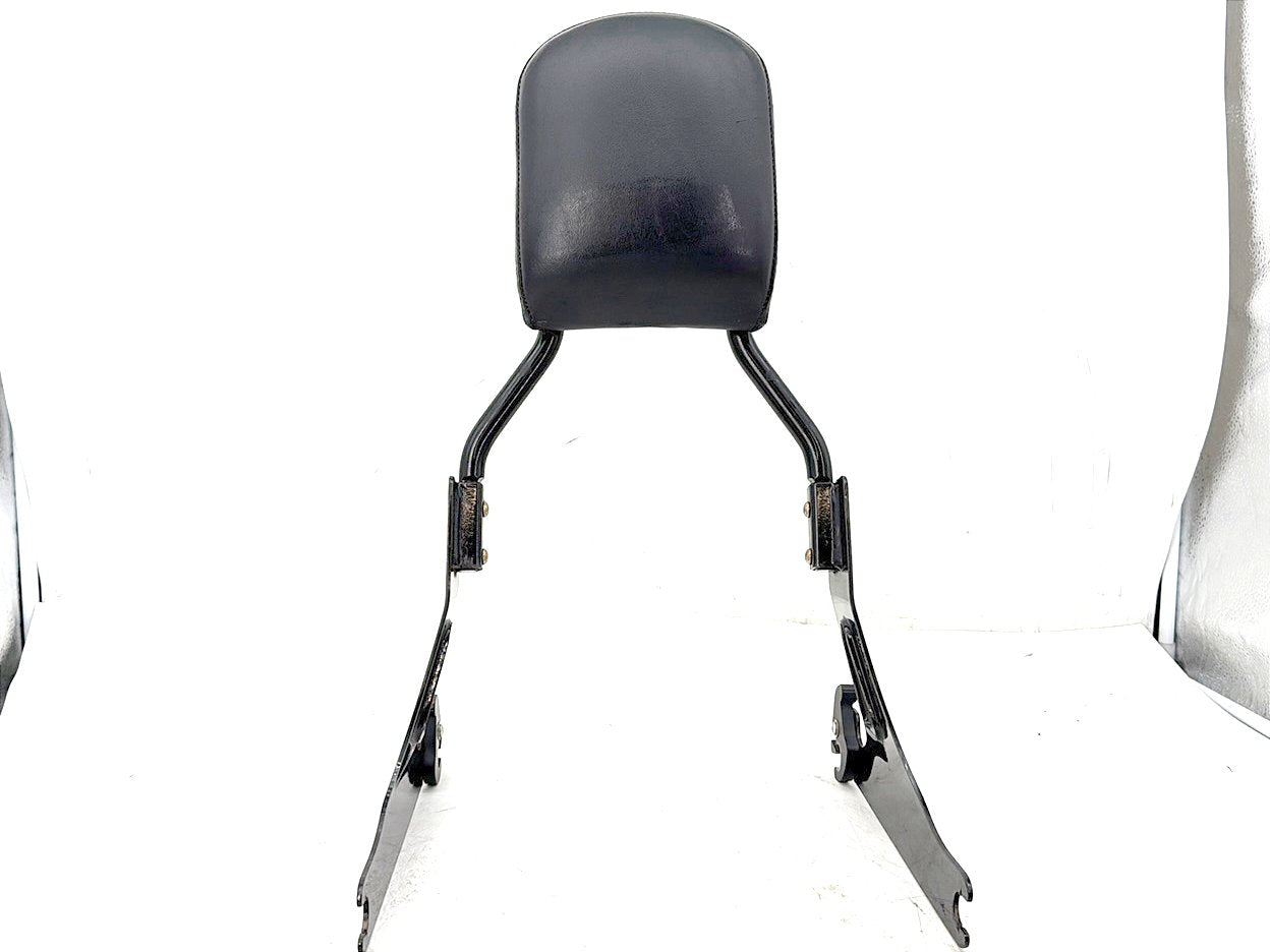 2012 Harley Dyna FXDF Fat Bob OEM Rear Sissy Bar w/ Backrest Cushion Pad