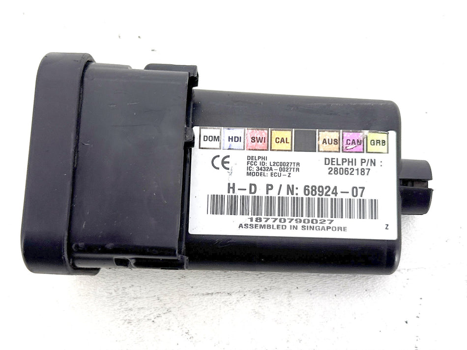 2007 Harley Electra Glide Touring CVO OEM Turn Signal Security Module TSSM