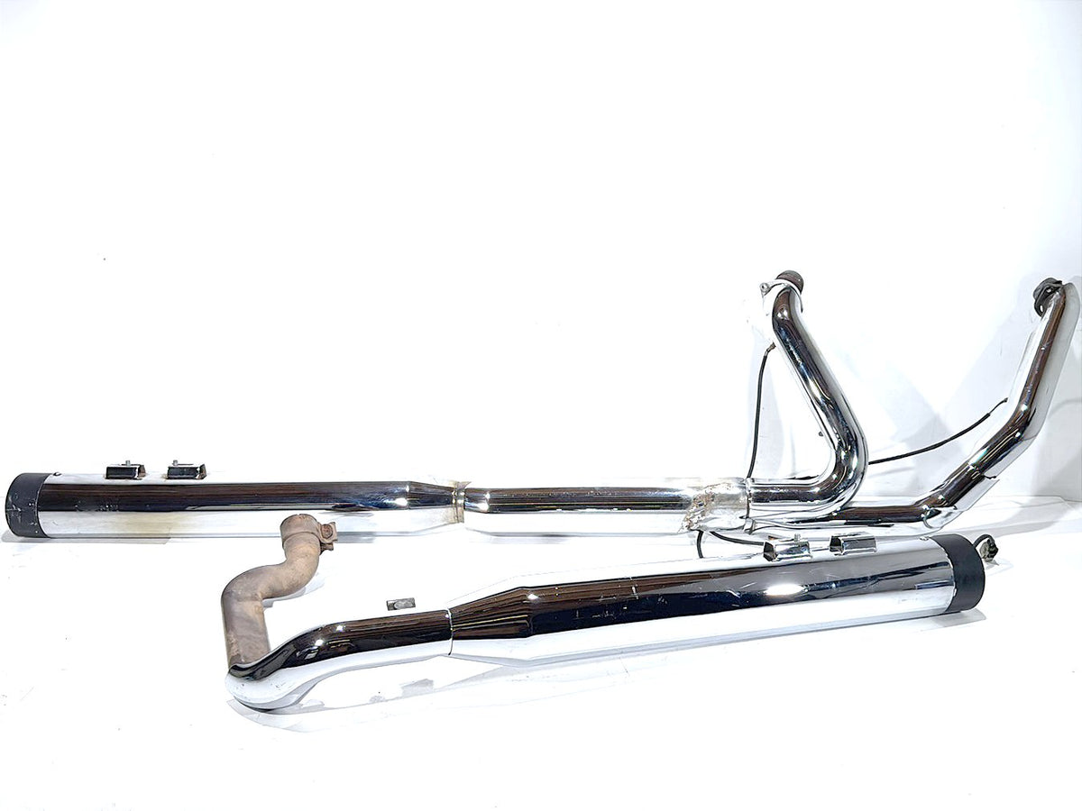2017 Harley Road Glide Touring FLTRXS OEM Exhaust Header Pipes Muffler 65600176