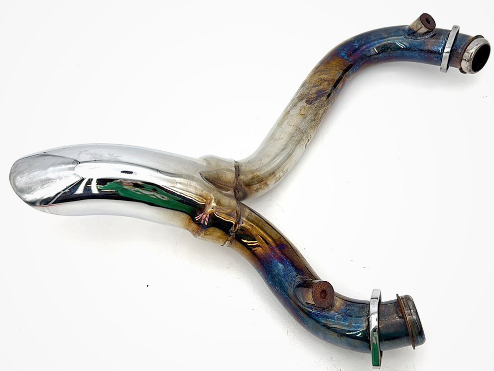 2009 Harley Sportster XL1200C 1200 Custom OEM Exhaust System Header Pipe