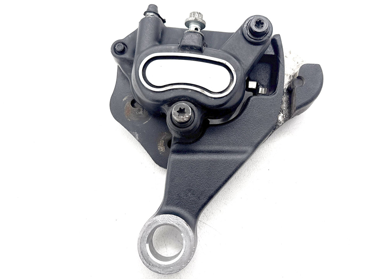 2014 Harley Softail Slim FLS OEM Rear Back Brake Caliper w/ Bracket 40908-08