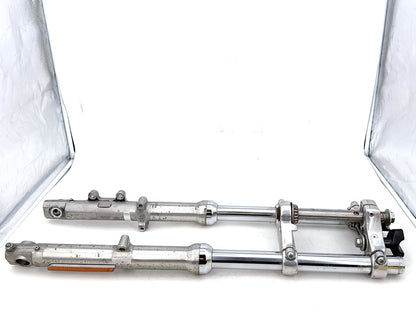 1999 - 2006 Harley-Davidson Dyna Super Glide Front Triple Tree Set & LH RH Fork Legs Sliders 45739-87 , 46076-04