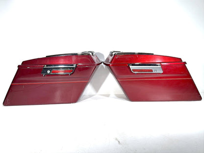 2007 - 2011 Harley-Davidson Touring Electra Glide Ultra Left Right Saddlebags Luggage NOKey 90752-93