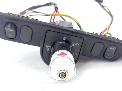 1999 - 2006 Harley-Davidson Touring Electra Glide Dash Ignition Cap Switch Lockset NO Key 58510-96