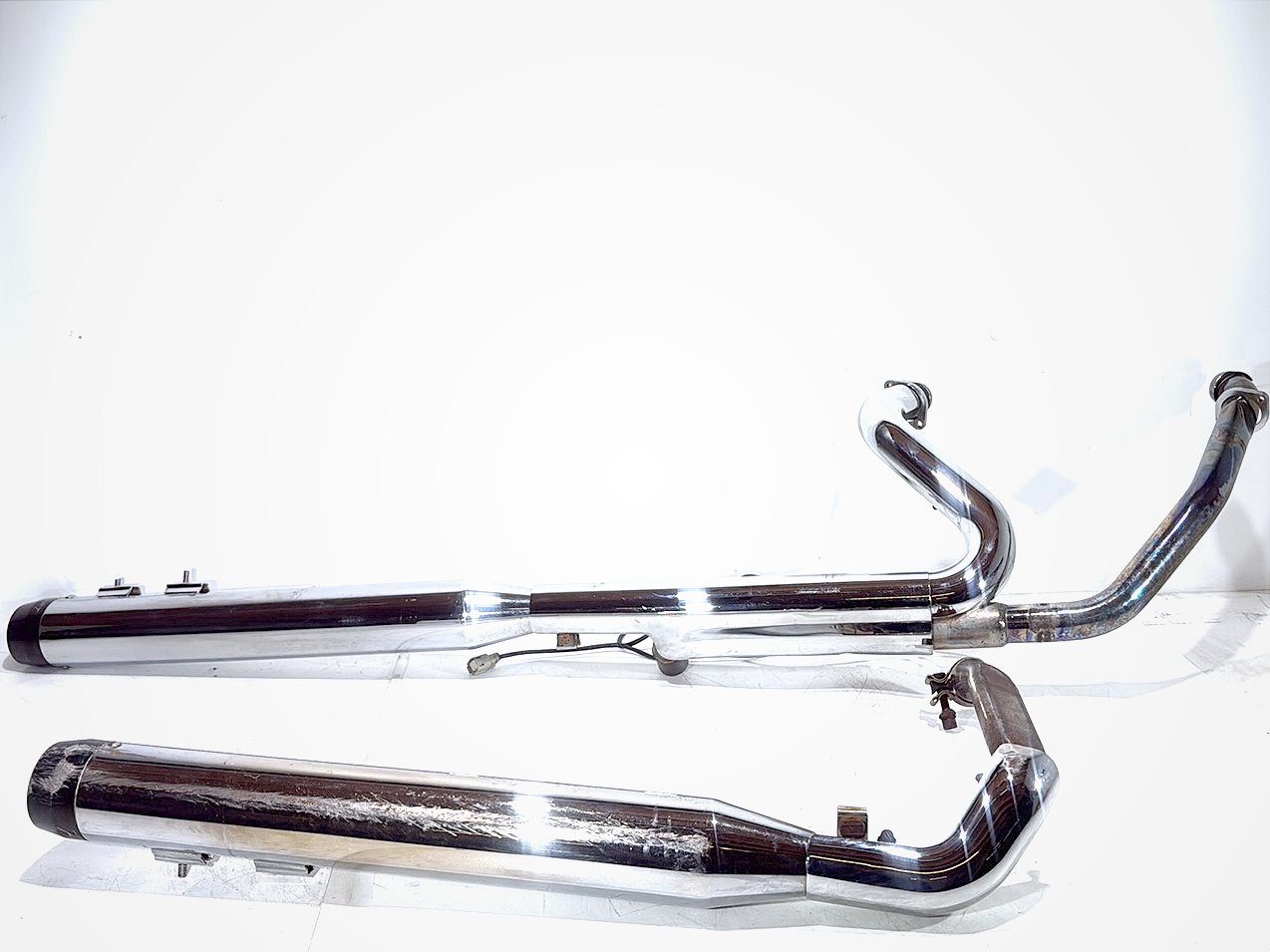 2012 Harley Street Glide Touring FLHX OEM Exhaust Header Pipes Muffler