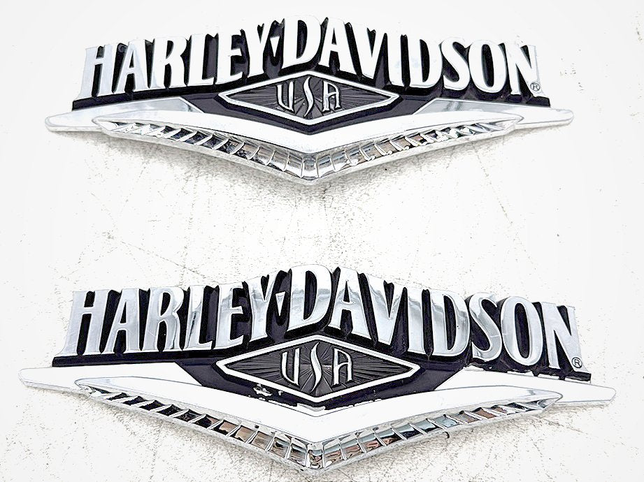 2016 Harley Road King Touring FLHR OEM Fuel Tank Badges Trim Logo Sticker
