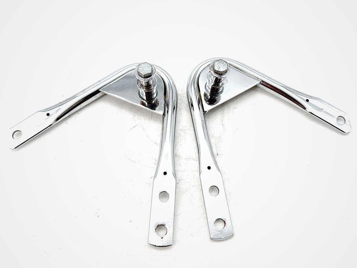 07 Harley Touring Electra Police LH RH Detachable Luggage Brackets 53706-95